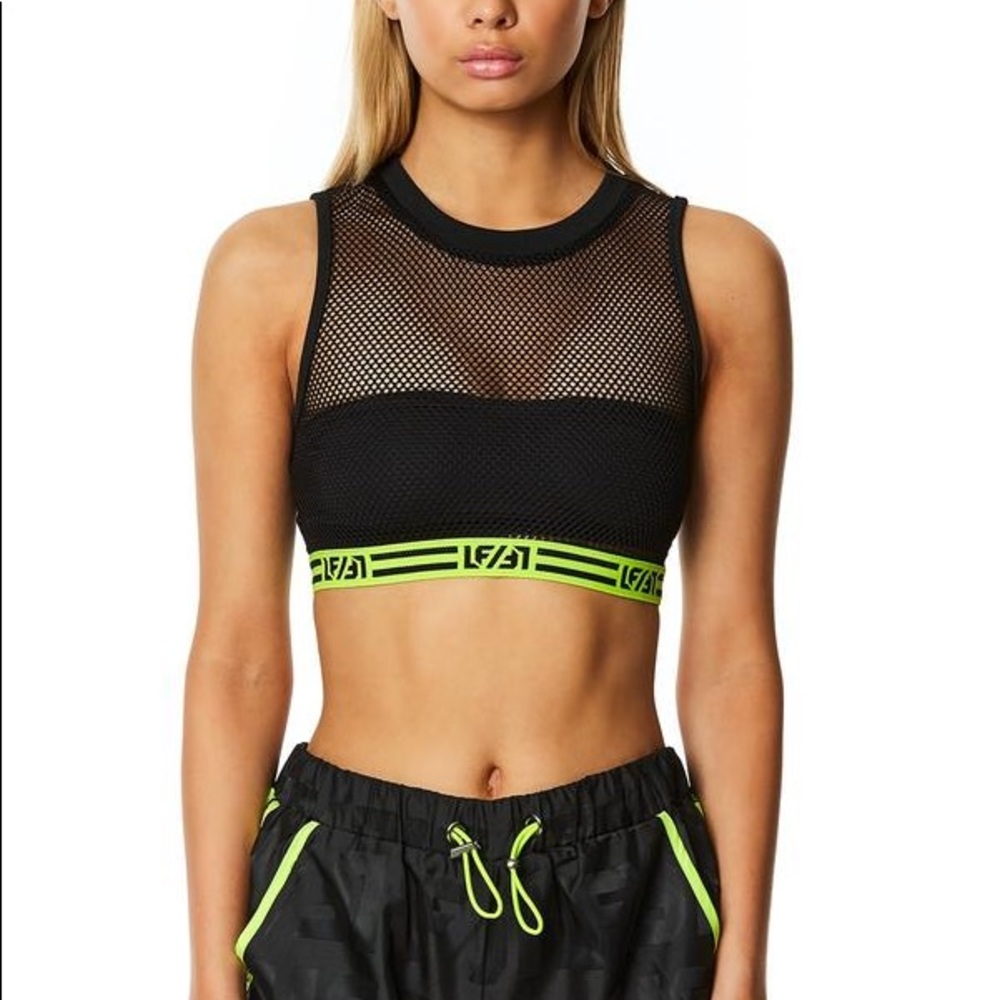 LF netted sporty top